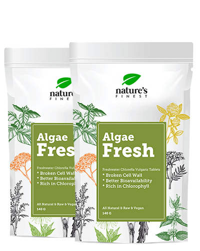 Algae Fresh Box , 30% Rabatt , Seetang Getränk , Mundgeruch Behandlung , Darmbalance , Natürlich , 280g
