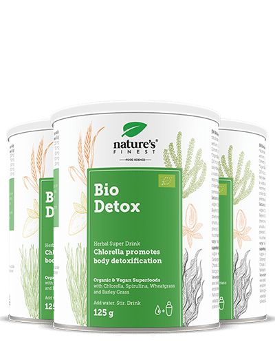 Bio Detox , 50% Rabatt , Detox Getränk , Grünes Superfood Pulver , Natürlich , 375g