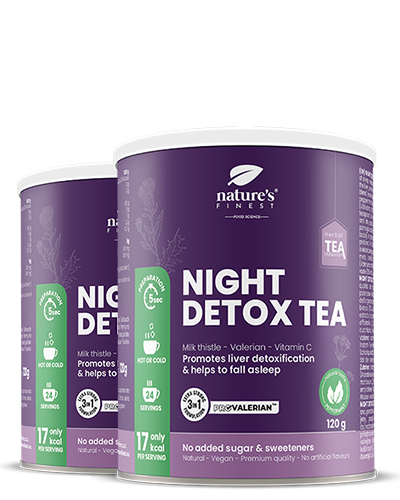 Nacht-Restore Tee 1+1 , Schlaftee , Kräutermischung , ProValerian™ , Bio , Vegan , Entspannung , 240g