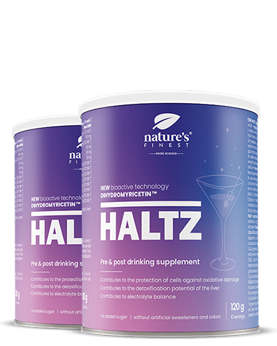 HALTZ PRO 1+1: Vor-Nach-Drink Unterstützung Mit DHM, Vitamin C, Magnesium, B-Vitaminen , 240g