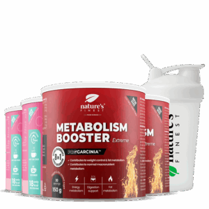 2x Beauty Tea with Hyaluron + 2x Metabolism Booster Extreme + NF shaker Paket